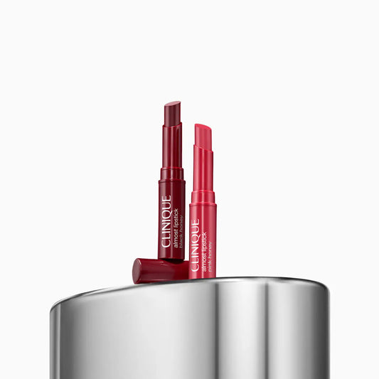 CLINIQUE Mini Cult Classic Pink & Black Honey Lip Gift Set "Pre-Venta"
