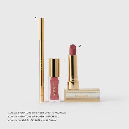 The Archival Lip Essentials Gift Set "Pre-Venta"